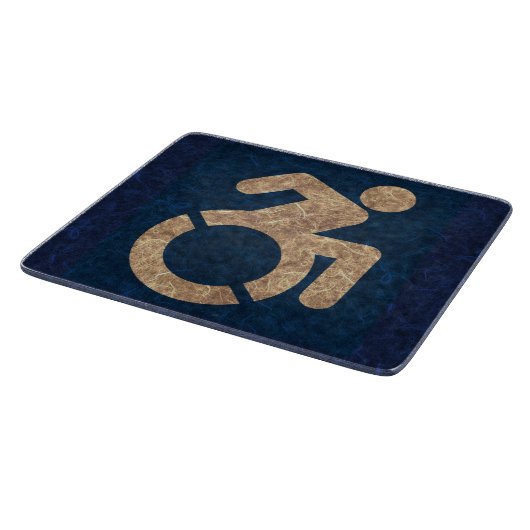 Handgekleidet Schneidebrett (Ecke)