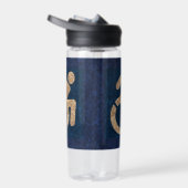 Handgekleidet Trinkflasche (Rechts)