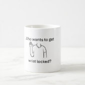 Handgelenkblock-Tasse Kaffeetasse (Mittel)