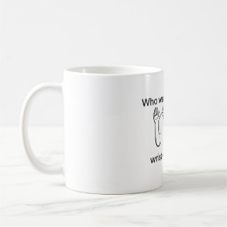 Handgelenksblocker-Tasse Kaffeetasse