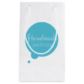 Handgemacht gerade für Sie! Geschenk-Tasche Kleine Geschenktüte (Vorderseite)