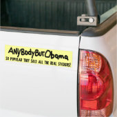 Handgemacht jedes aber Obama 2012 Autoaufkleber (Auf Lkw)