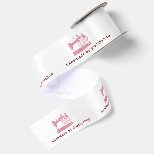 handgemacht von benutzerdefinierten Nähetiketten f Satinband