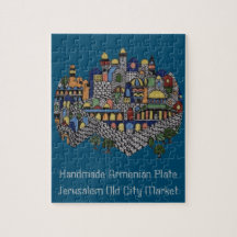 Handgemachte armenische Keramik-Platte