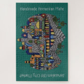 Handgemachte armenische Keramik-Platte Puzzle (Vertikal)
