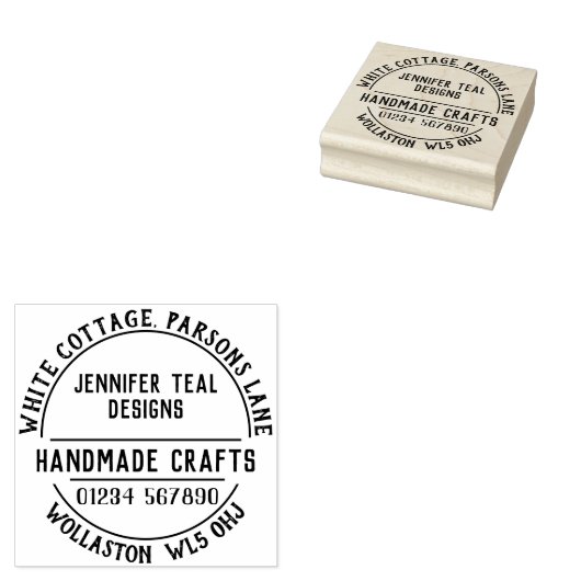 Handgemachte Briefmarke aus Kautschuk Gummistempel (Stempel)