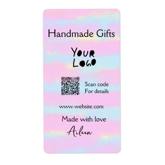 Handgemachte Geschenke für kleine Unternehmen, Lie (Vorne)