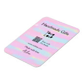 Handgemachte Geschenke für kleine Unternehmen, Lie Magnet (Linke Seite)