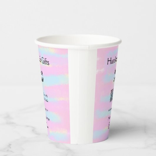Handgemachte Geschenke für kleine Unternehmen, Lie Pappbecher (Rechts)