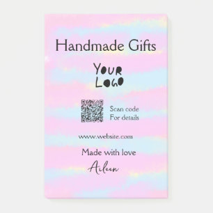 Handgemachte Geschenke für kleine Unternehmen, Lie Post-it Klebezettel