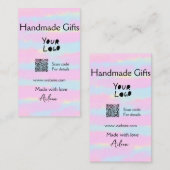 Handgemachte Geschenke für kleine Unternehmen, Lie Visitenkarte (Vorne/Hinten)