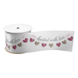 Handgemachte Geschenke "mit Liebe gegossen" Satinband