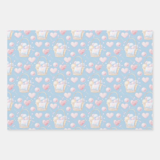 Handgemachte Geschenkstiche Geschenkpapier Set (Vorderseite 2)