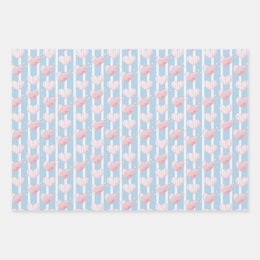 Handgemachte Geschenkstiche Geschenkpapier Set (Vorderseite)