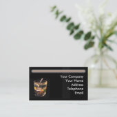 Handgemachte Kerzen-Herstellung Visitenkarte (Stehend Vorderseite)