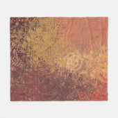 Handgemachte Kunst. Farbige Textur. Moderne Kunstw Fleecedecke (Vorderseite (Horizontal))