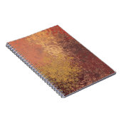 Handgemachte Kunst. Farbige Textur. Moderne Kunstw Notizblock (Rechte Seite)