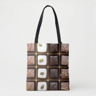 Handgemachte Luxusschokolade in einem Kasten Tasche