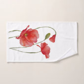 Handgemachte Mohndecke Handtuch (Handtuch)