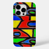 Handgemachte Mosaike, Malerei Barcelona Tilles Case-Mate iPhone Hülle (Rückseite)