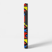 Handgemachte Mosaike, Malerei Barcelona Tilles iPhone Hülle (Linke Seite)