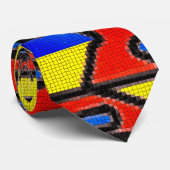 Handgemachte Mosaike, Malerei Barcelona Tilles Krawatte (Gerollt)