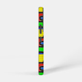 Handgemachte Mosaike, Malerei Barcelona Tilles Samsung Galaxy Hülle (Rechte Seite)