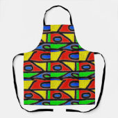 Handgemachte Mosaike, Malerei Barcelona Tilles Schürze (Vorderseite)