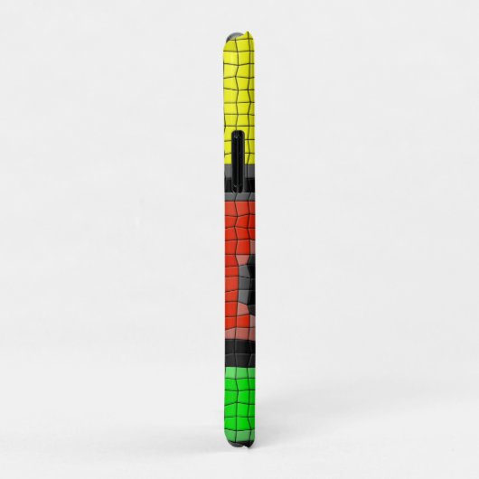 Handgemachte Mosaike, moderne Kunst. Case-Mate iPhone Hülle (Hinten/Rechts)