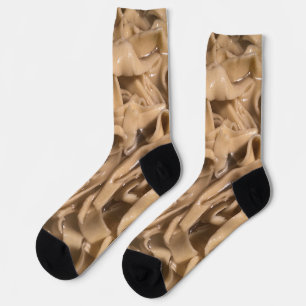 Handgemachte Nudeln in kochendem Wasser Koch Socken