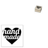 Handgemachte Script-Herz-Briefmarke Gummistempel (Stempel)