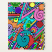 Handgemachte und digital gestrichene Muster Art 12 Planer (Rückseite)