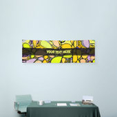 Handgemachte und digital gestrichene Muster Art 13 Banner (Messeveranstaltung)
