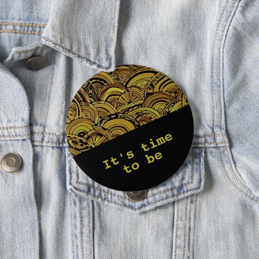 Handgemachte und digital gestrichene Muster Art 15 Button (Beispiel)