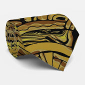 Handgemachte und digital gestrichene Muster Art 15 Krawatte (Gerollt)