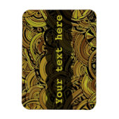 Handgemachte und digital gestrichene Muster Art 15 Magnet (Vertikal)