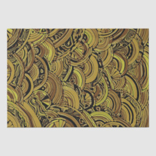 Handgemachte und digital gestrichene Muster Art 15 Seidenpapier
