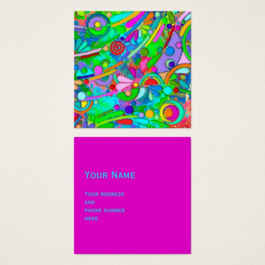 Handgemachte und digital gestrichene Muster Art 18 (Vorne & Hinten)