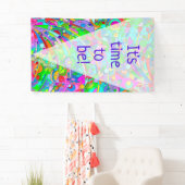 Handgemachte und digital gestrichene Muster Art 18 Banner (Insitu)