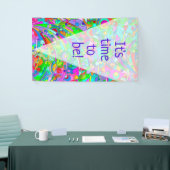 Handgemachte und digital gestrichene Muster Art 18 Banner (Messeveranstaltung)