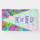 Handgemachte und digital gestrichene Muster Art 18 Banner (Horizontal)