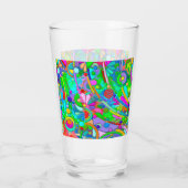 Handgemachte und digital gestrichene Muster Art 18 Glas (Rückseite)