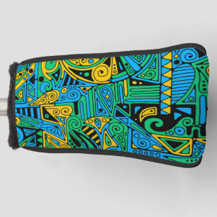Handgemachte und digital gestrichene Muster Art 21 Golf Headcover