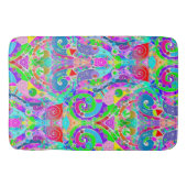 Handgemachte und digital gestrichene Muster Art 22 Badematte (Vorderseite)