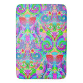 Handgemachte und digital gestrichene Muster Art 22 Badematte (Vorderseite Vertikal)