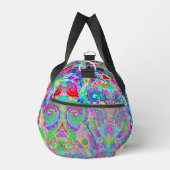 Handgemachte und digital gestrichene Muster Art 22 Duffle Bag (Rechts)