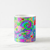 Handgemachte und digital gestrichene Muster Art 22 Kaffeetasse (Mittel)