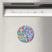 Handgemachte und digital gestrichene Muster Art 22 Magnet (In Situ (Geschirrspüler))