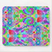Handgemachte und digital gestrichene Muster Art 22 Mousepad (Vorne)