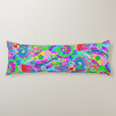 Handgemachte und digital gestrichene Muster Art 22 Seitenschläferkissen (Vorderseite)